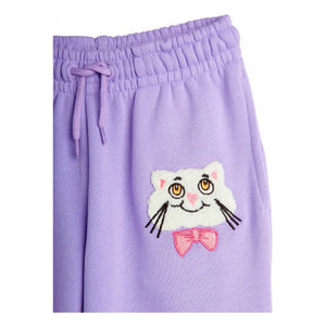 Mini Rodini - Organik Pamuklu Jogger Cat | Mor