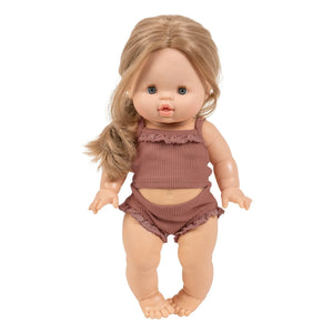 Minikane - Eleanor Puppe mit Rippstrick-Set
