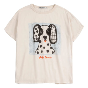 Bobo Choses - Dalmaçyalı organik pamuklu T-shirt | Ekru