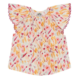 Bonton - Nuage Fleurie Bluz | Ekru