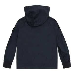 Stone Island - Logo Kapüşonlu Ceket | Lacivert