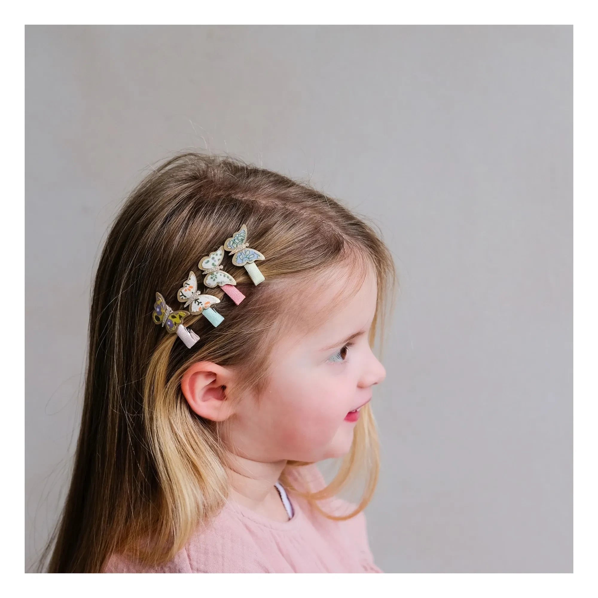 Mimi & Lula - 8-teiliges Blumen-Haargummi-Set | Rosa