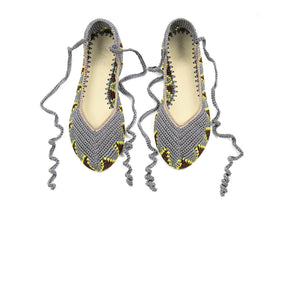 Kashura - High Ballerina Shoes Poppy Gray | Gray