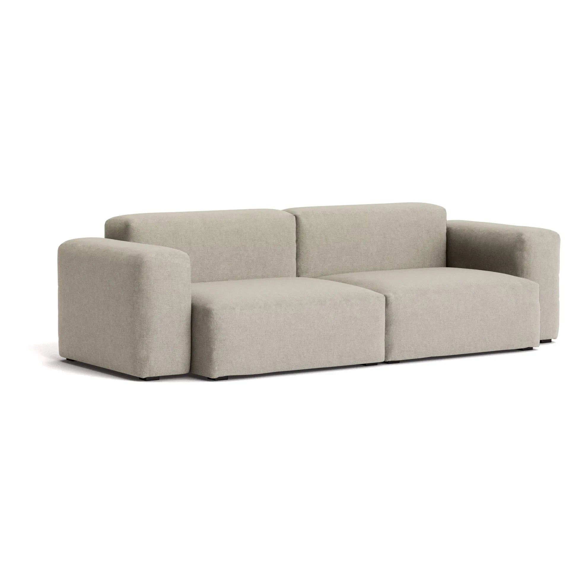 Hay - Mag Soft 2,5-Sitzer Sofa mit niedrigen Armlehnen Kombination 1 | Beige