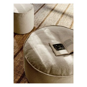 Ferm Living - Pouf Aun | Krem