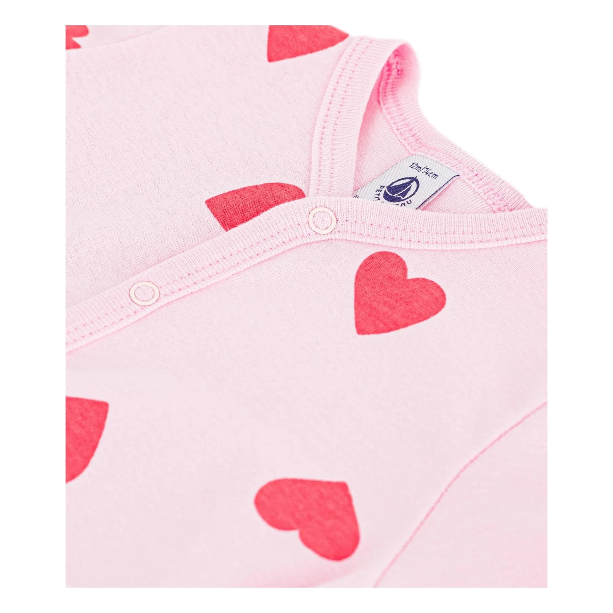 Petit Bateau - Kalpli Tulum Pijama | Pembe