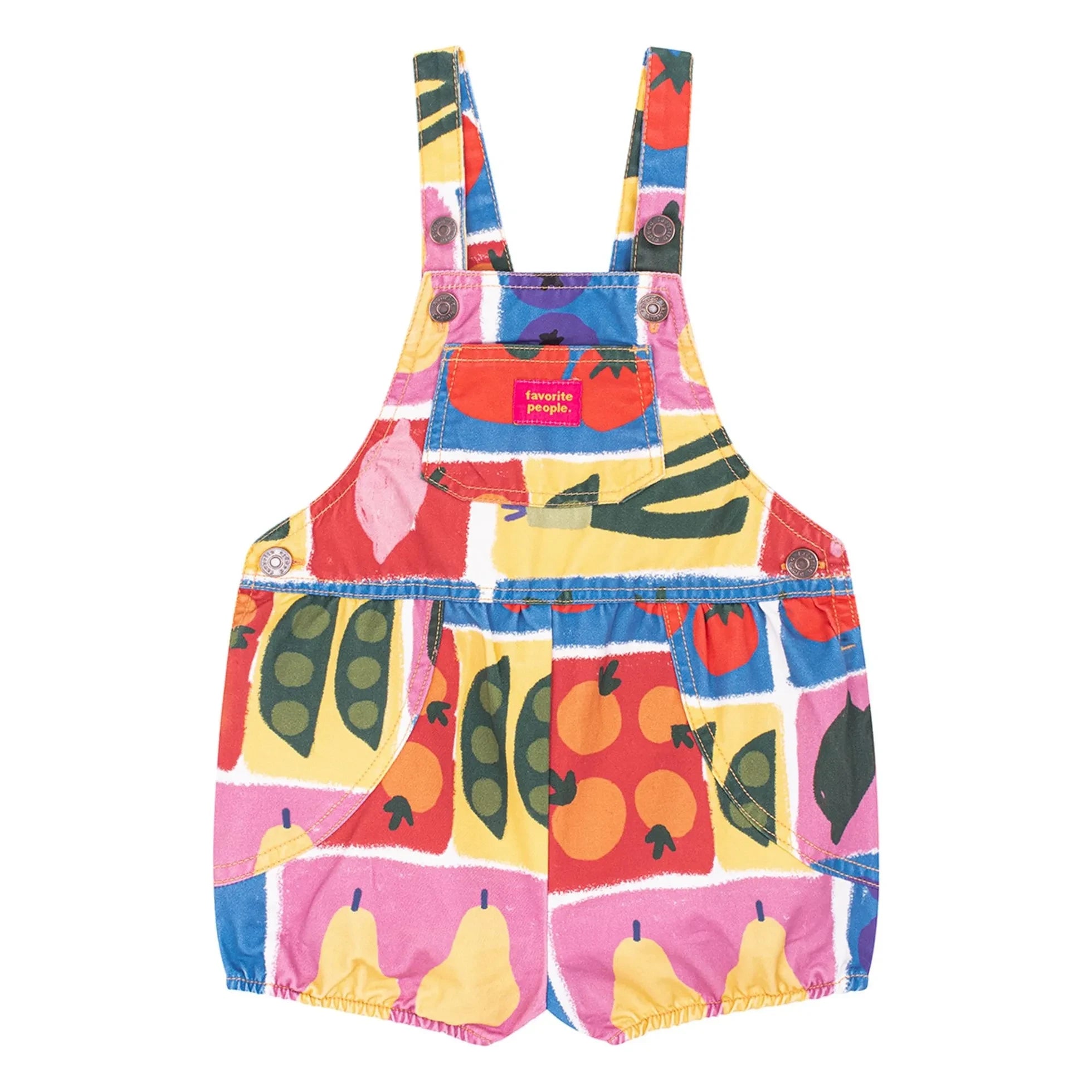 Favorite People - Trattoria Fruits Romper | Pink