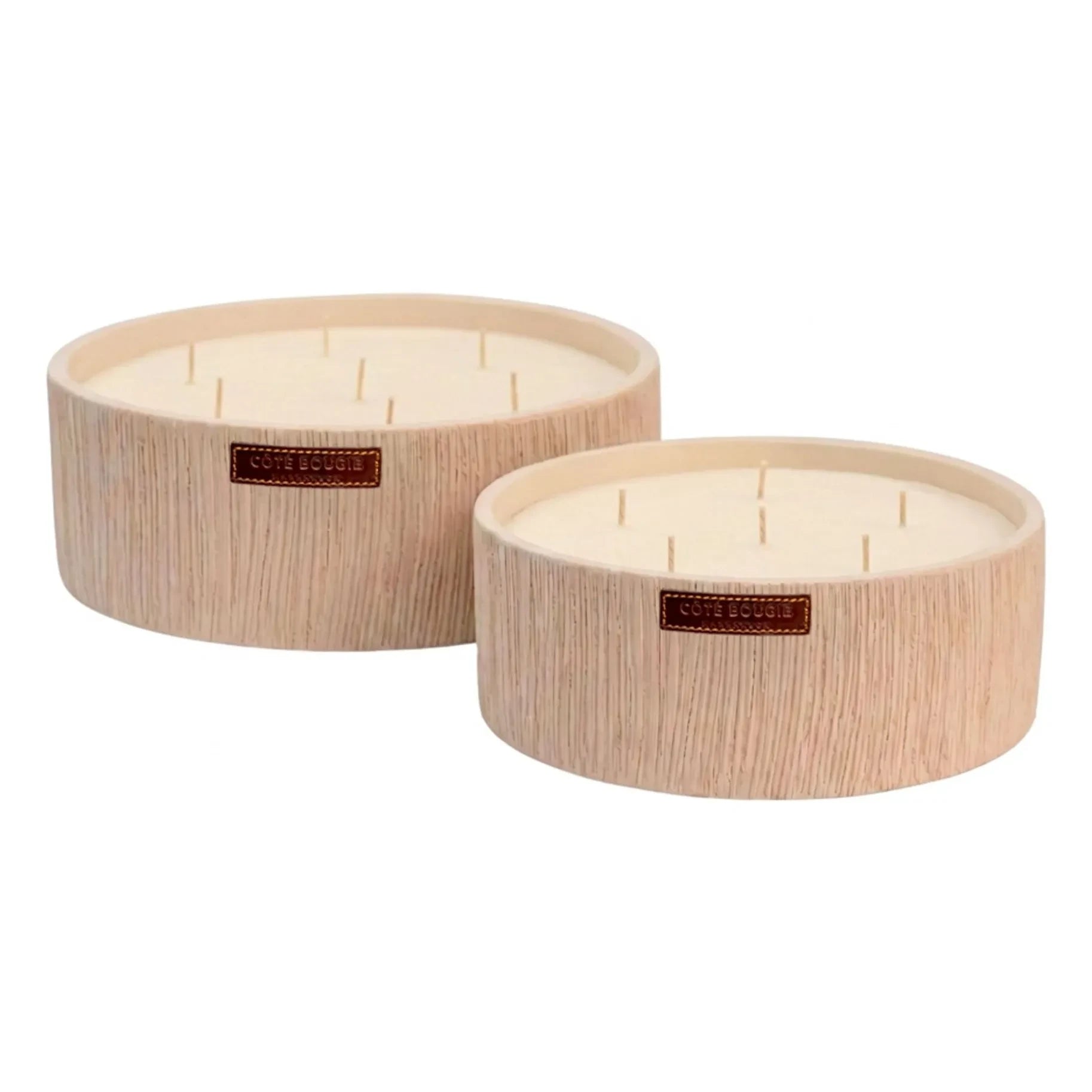 Côté Bougie - Çizgili Düz Mum - Dates