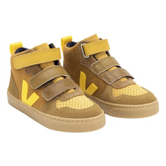 Veja - V-10 Mittel Wildleder Kratzer Sneaker | Kamel
