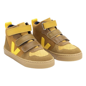 Veja - V-10 Mittel Wildleder Kratzer Sneaker | Kamel