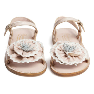 Bonpoint - Lola Fleurs sandaletler | Pudra pembesi