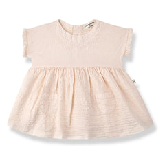 1+ in the family - Troy Seersucker Dress | Beige Pink