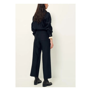 Sessùn - Alberwool Geri Dönüştürülmüş Elyaf Pantolon | Siyah