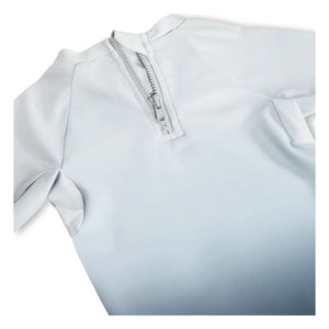 Molo - Nemo Palm Smile UV-Schutz-T-Shirt Recycelte Fasern | Graublau