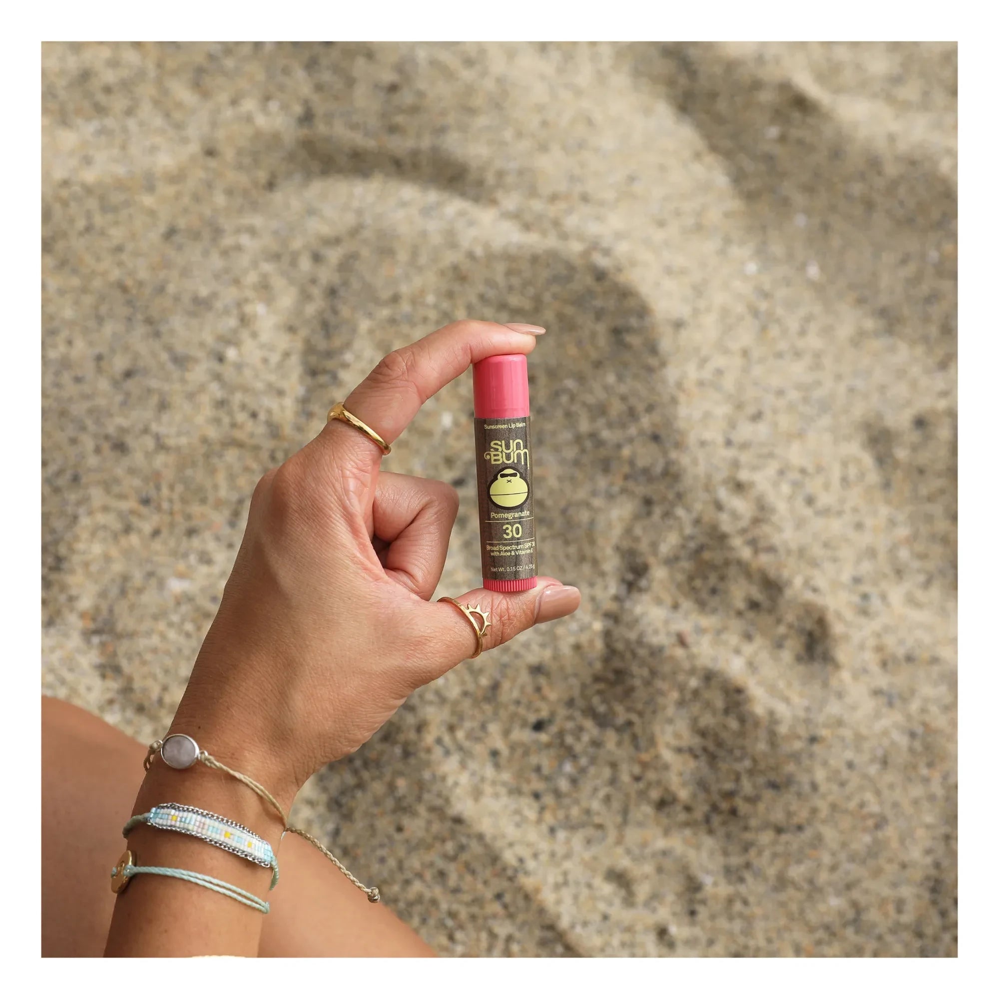 Sunbum - Koruyucu Dudak Balmı SPF30 Nar - 4,25 g