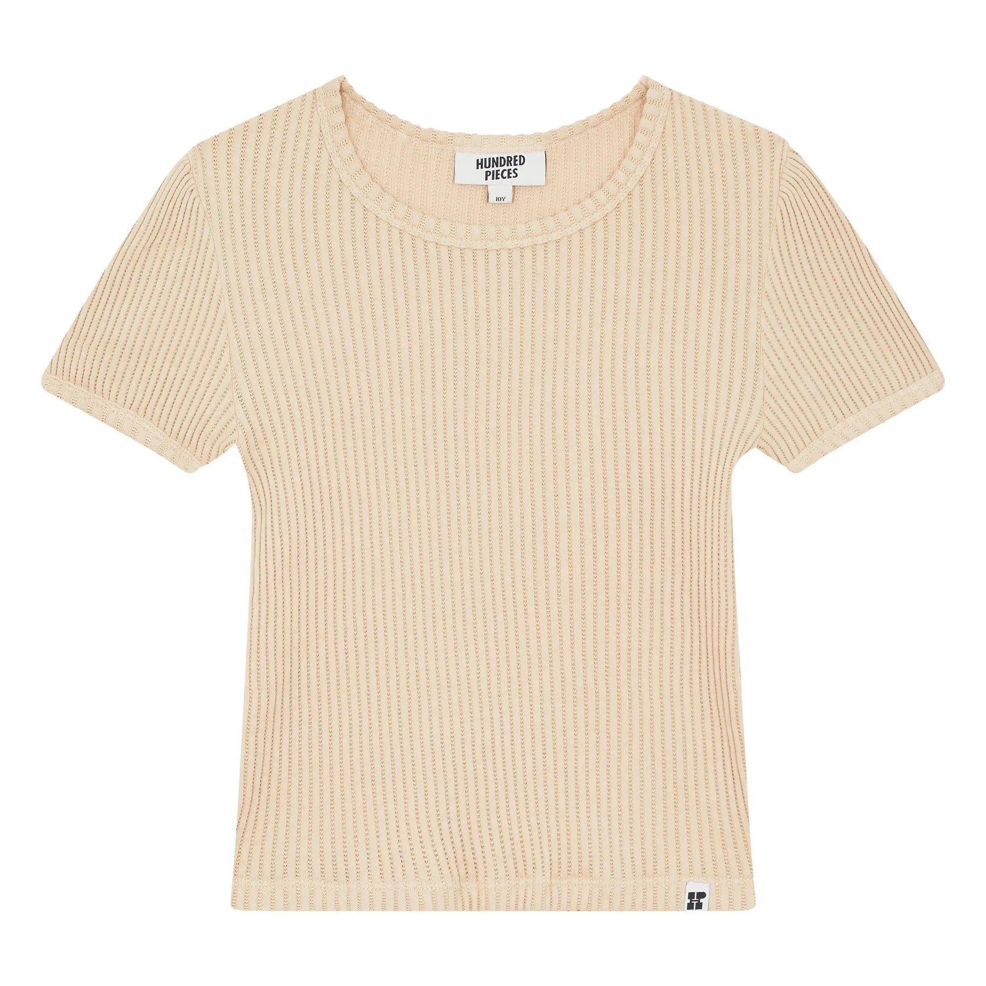 Hundred Pieces - Nova organic cotton T-shirt | Cream