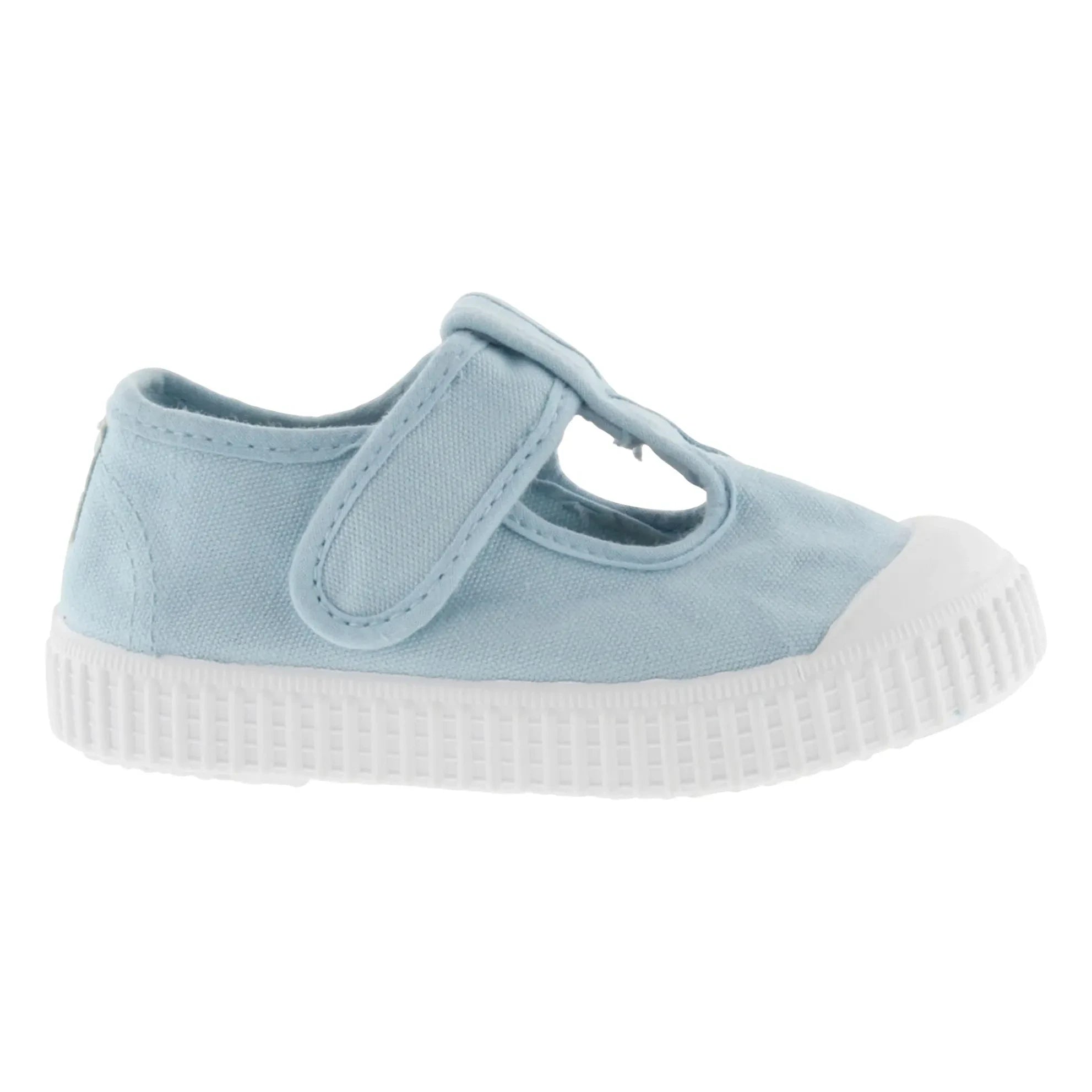 Victoria - Scratch Sneakers Sandalia Tira Lona | Açık mavi