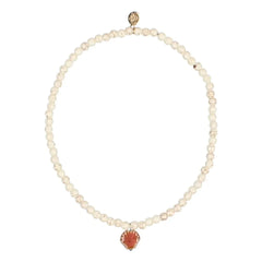 Búho - Shell necklace | Candy pink