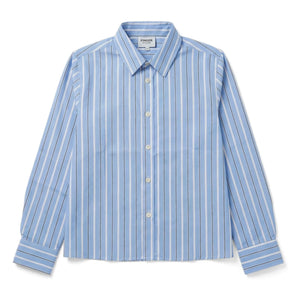 Finger in the nose - Zak Striped Shirt | Steel