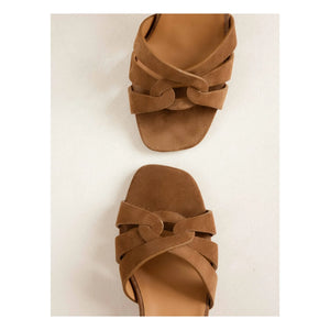 Bobbies - Esther Schweden Sandalen | Camel