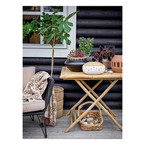 Bloomingville - Mundo Outdoor Lounge Sessel | Schwarz