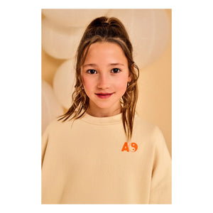 AO76 - Sweatshirt Violeta Sorry | Beige