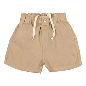 Búho – Bermudashorts Leinen | Beige