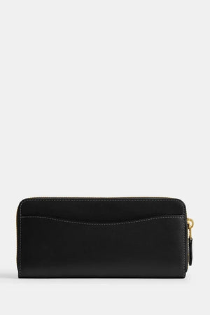 Coach kadın deri cüzdan Accordion Zip