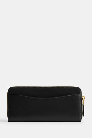 Coach kadın deri cüzdan Accordion Zip