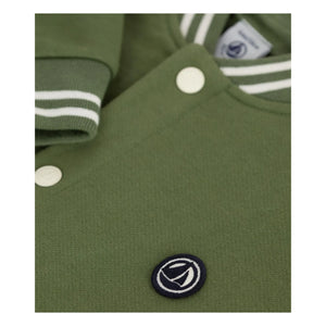 Petit Bateau - Teddy Molleton Geniş Kalıp Ceket | Olive
