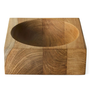 HKliving - Teak wood Pop cube pocket tray