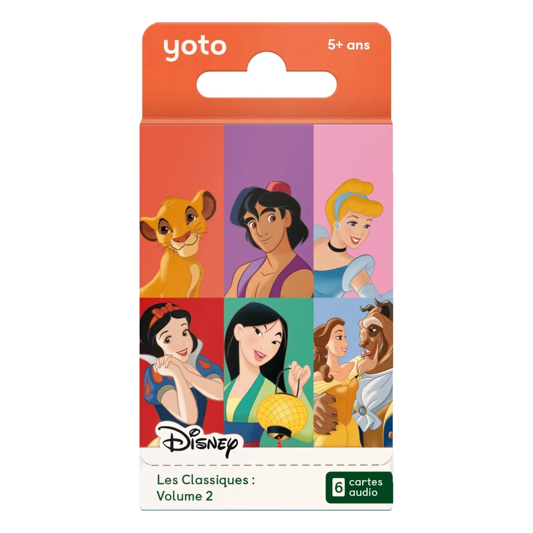 Yoto Player - Disney-Klassiker Band 2 Karten – 6er-Pack