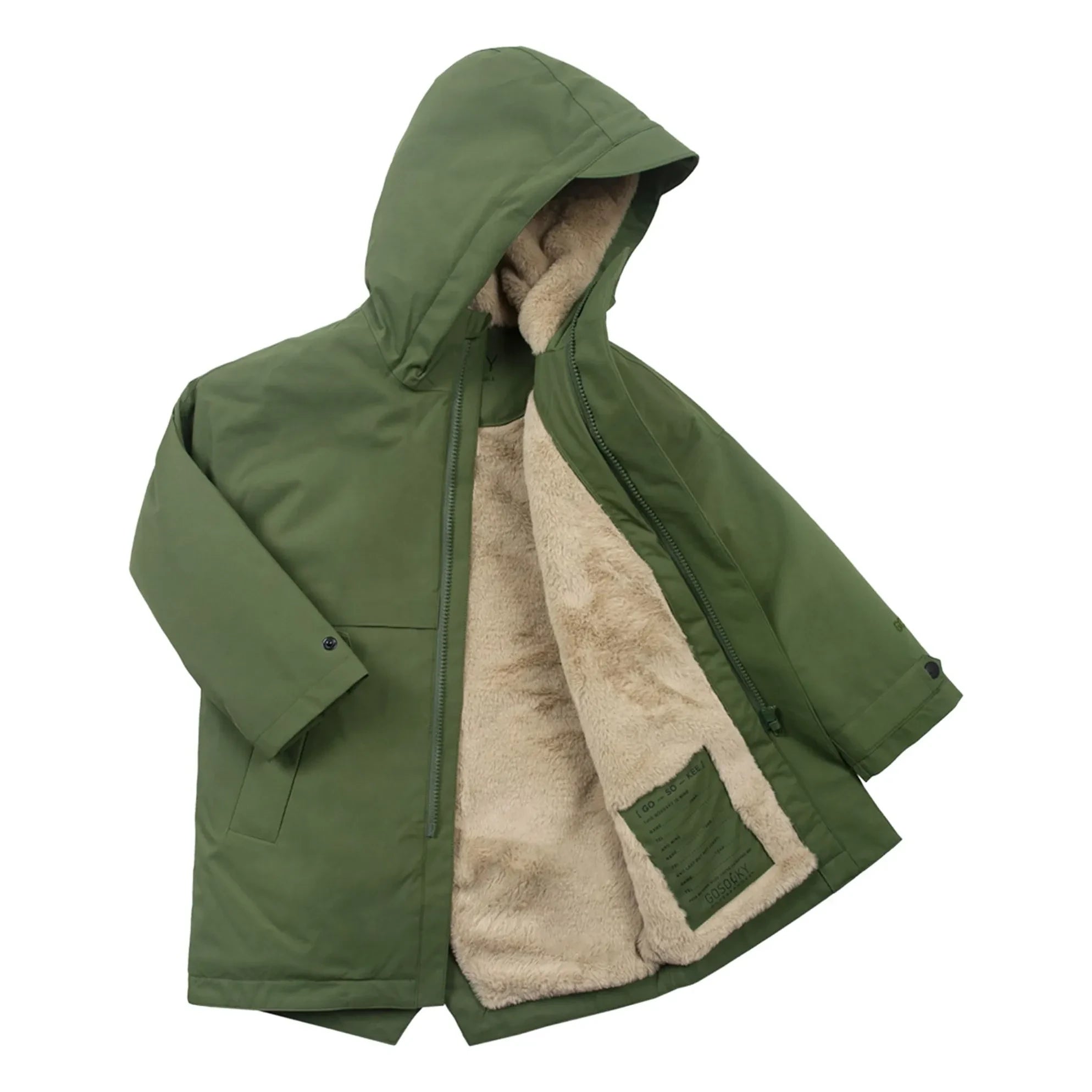 Gosoaky - Desert Fox wasserdichter Parka | Khaki