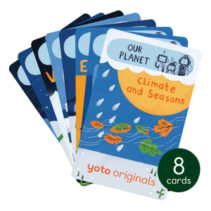 Yoto Player - Our Planet Yoto cards - 8-pack