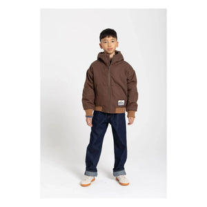 Hundred Pieces - Matt Hooded Jacket | Brown