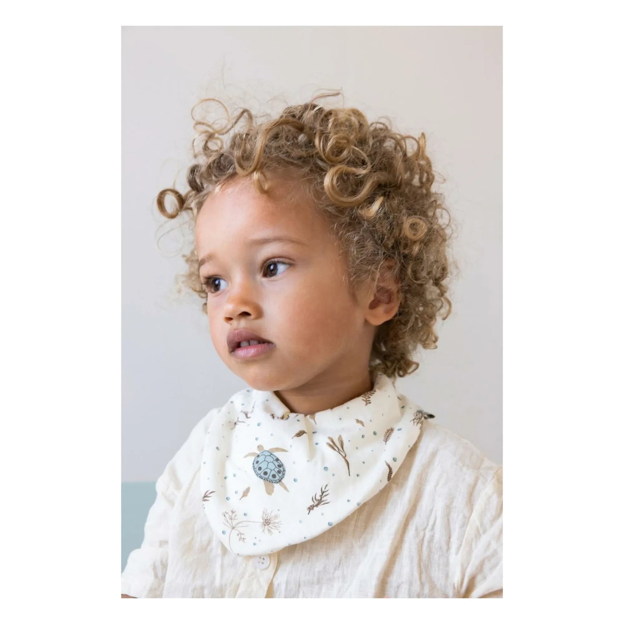 Cam Cam - Sea Garden Bandana Önlükler - 2'li Set | Mavi
