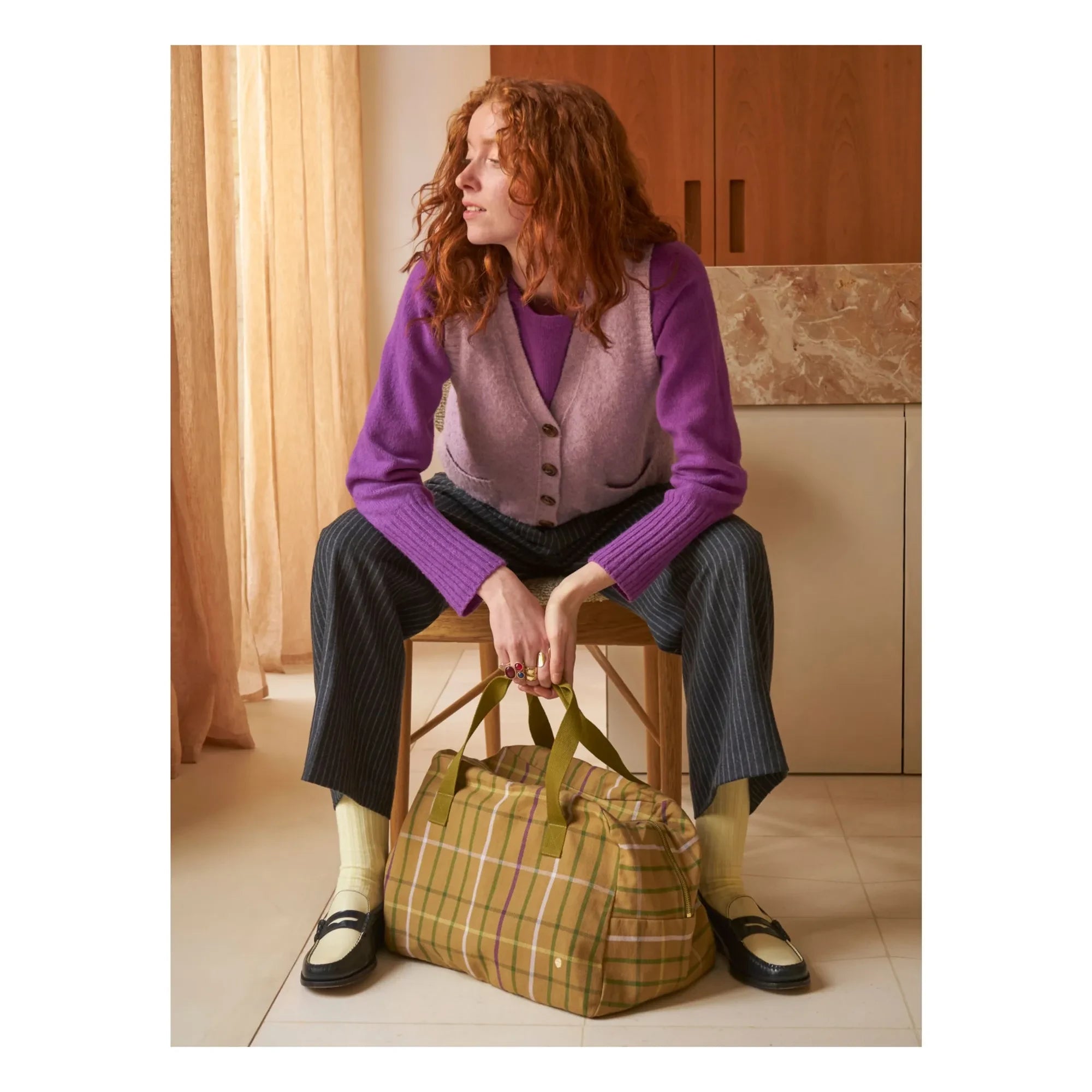 La cerise sur le gâteau - Scotty Weekend Bag | Mustard