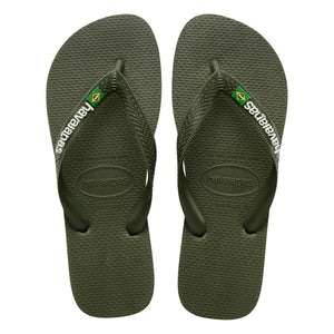 Havaianas - Brezilya Logolu Parmak Arası Terlik | Yeşil