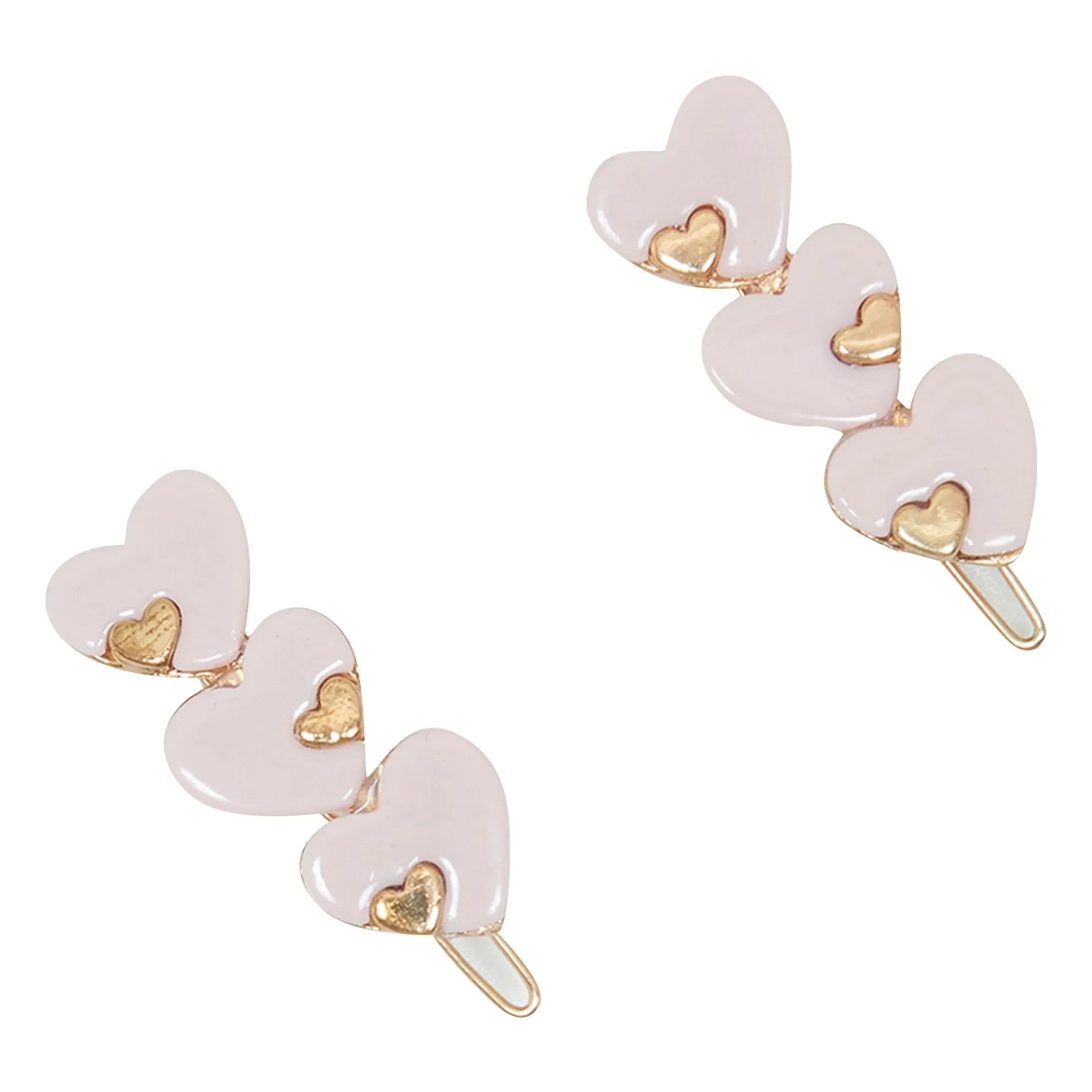 Tartine et Chocolat - 2-Piece Hair Clip Set | Light Pink
