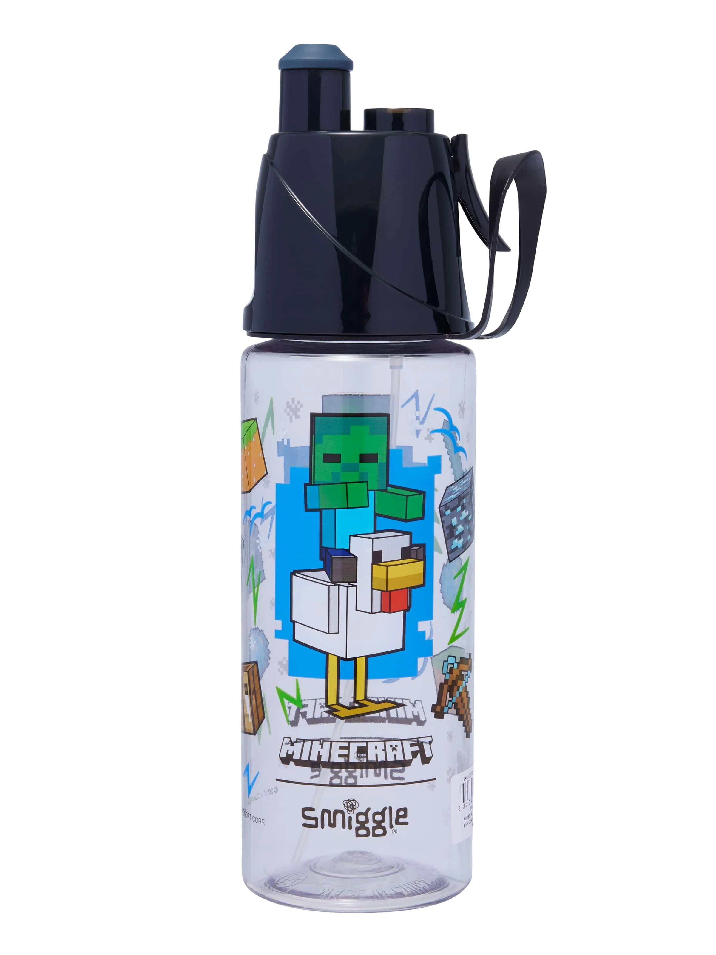 Smiggle - Minecraft Su Püskürtmeli 560ML Suluk