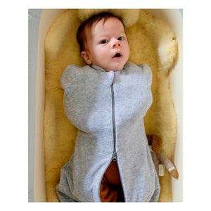 Tante Reine - Organic Cotton Swaddle Bag | Grey Melange