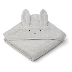 Liewood - Albert Bademantel aus Bio-Baumwolle | Hase Dumbo Grau