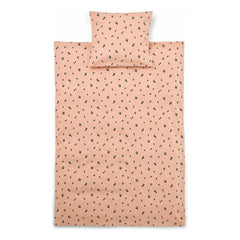 Liewood - Organic Cotton Duvet Cover Set | Berry/Pale Tuscany