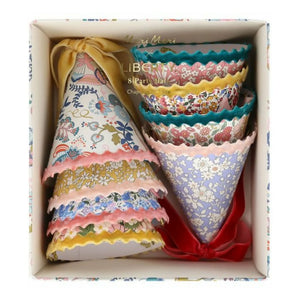 Meri Meri - Partyhüte - Meri Meri x Liberty - 8er-Set