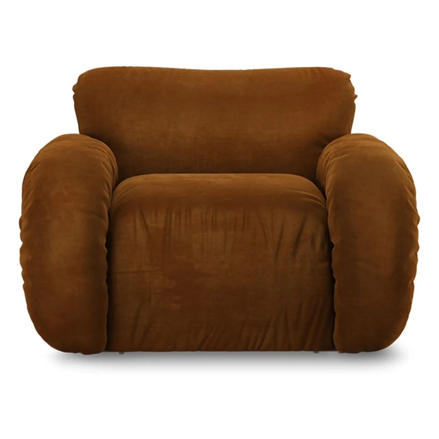 HKliving - Arc Samt-Loungesessel | Karamell