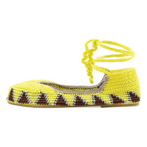 Kashura - Ballettschuhe Hoch Bananengelb | Gelb