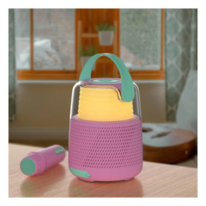 MOB - KS-80 hoparlör ve karaoke sistemi | Pembe
