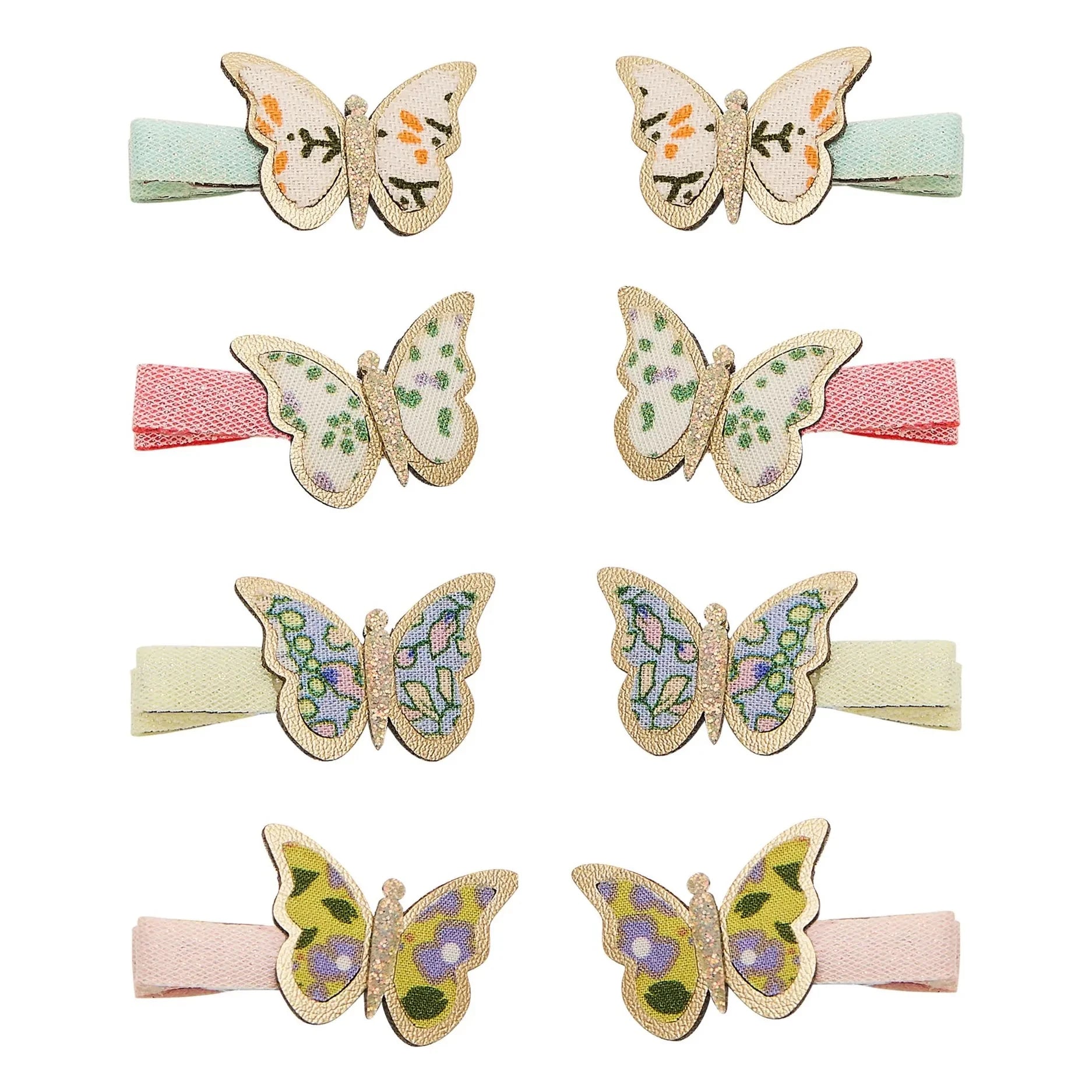 Mimi & Lula - 8-teiliges Blumen-Haargummi-Set | Rosa