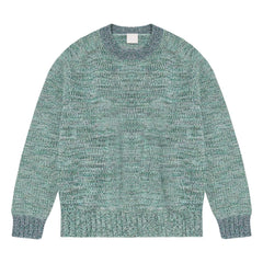 FUB – Mix-Pullover | Blau-Grün