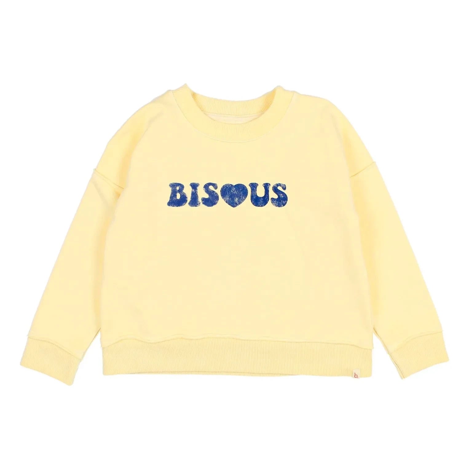 Búho - Bisous Sweat Bio-Baumwolle | Gelb